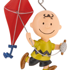 Peanuts™ Hanging Ornament - Charlie Brown With Kite Design