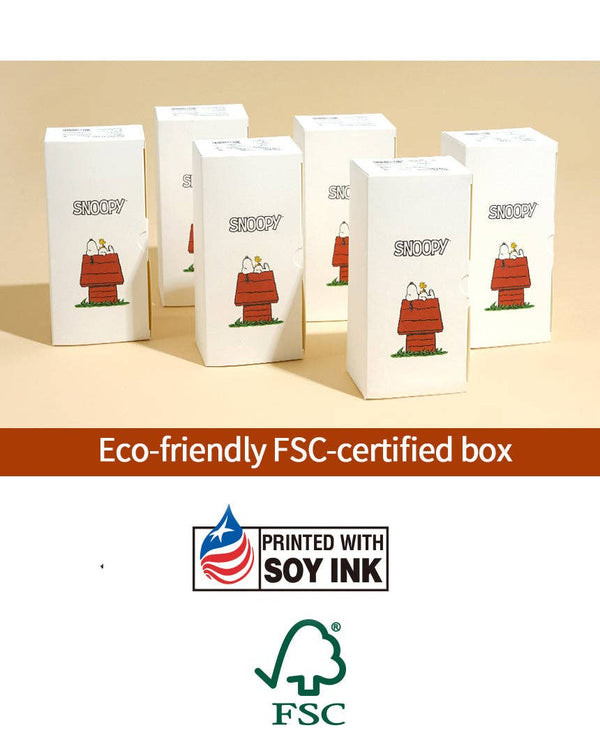 Peanuts Snoopy Embroidered Socks Gift Set 3 pairs