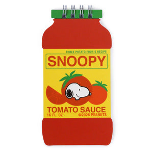 3P4 x Peanuts® Grocery - Snoopy Tomato Mini Notebook