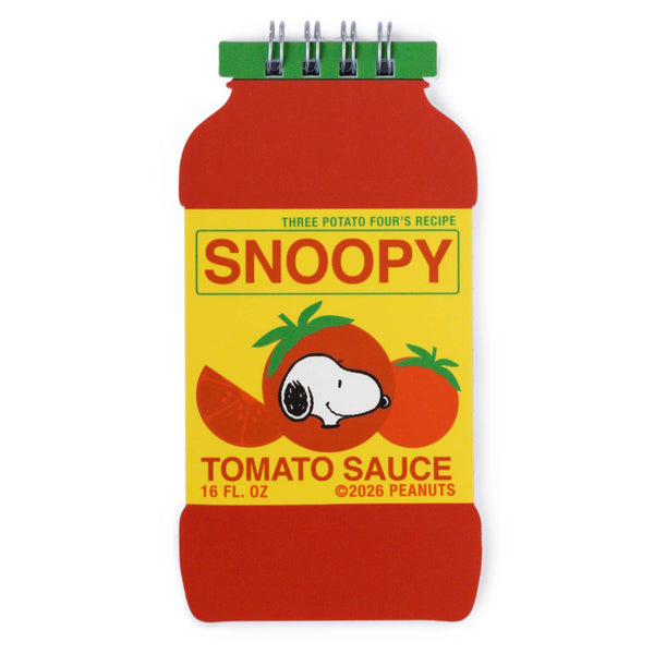 3P4 x Peanuts® Grocery - Snoopy Tomato Mini Notebook