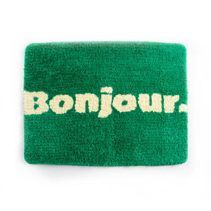 Helio Ferretti Bonjour Collective Bath Mat - Green