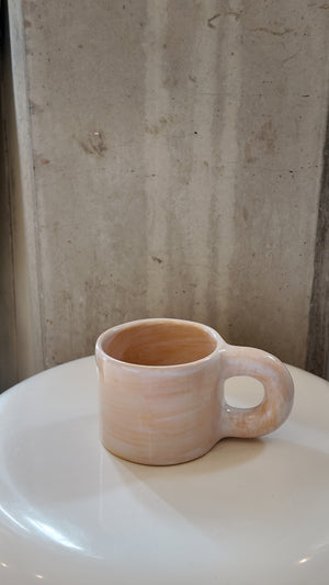 Washed Sand Chunky Handmade Matte Mug