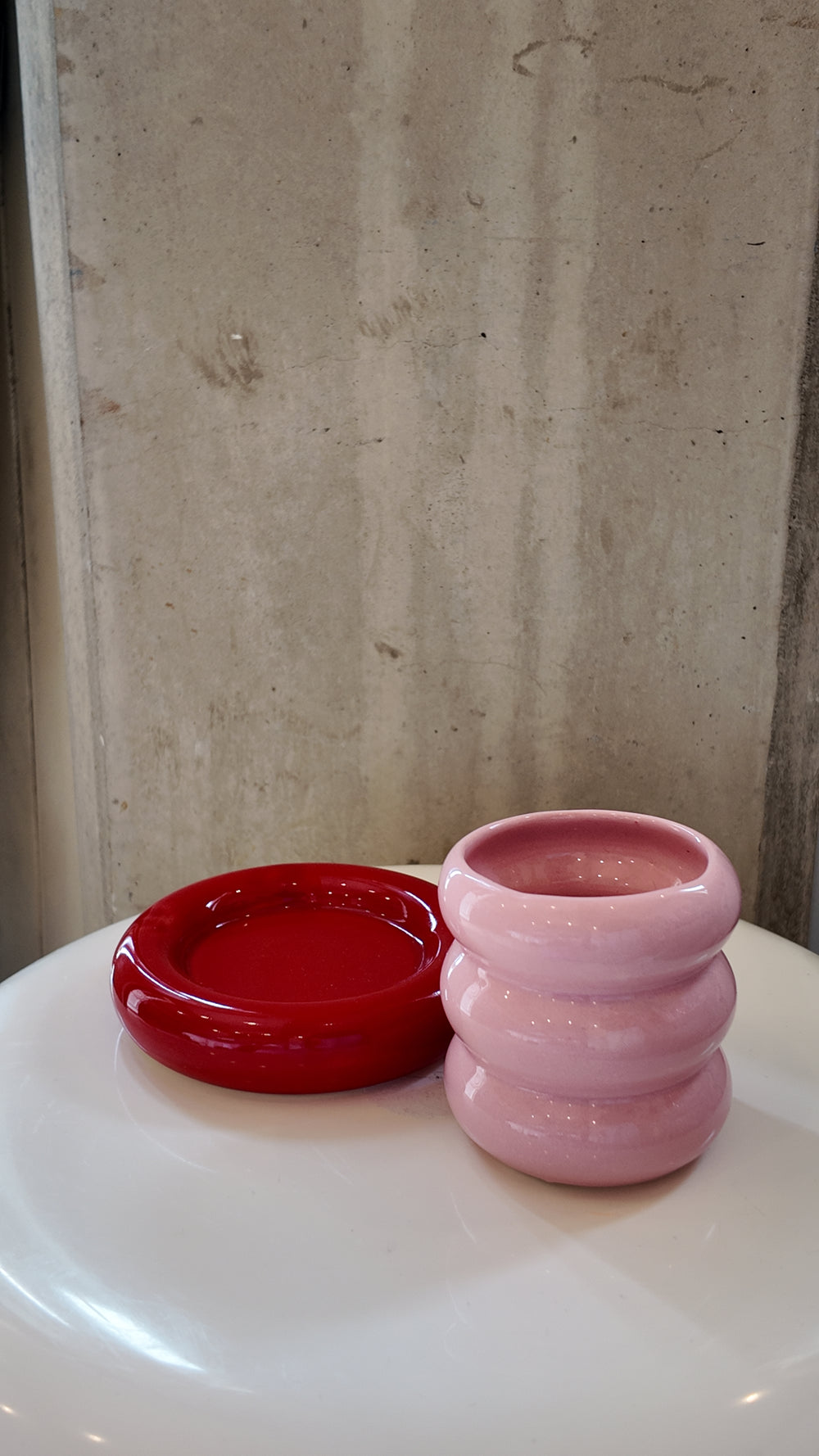 Chunky Mug & Saucer Set