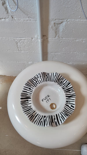 Fuck it Trinket Dish Plate