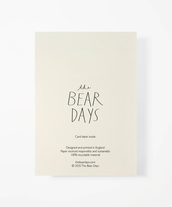 New Baby Bear Greeting Card