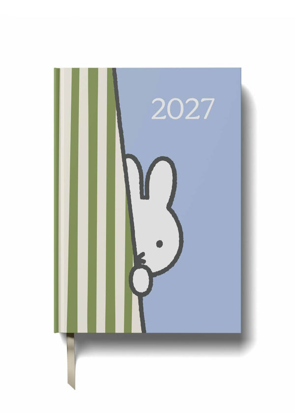 Miffy 2027 A5 Diary - Week-to-View - Peek-a-Boo