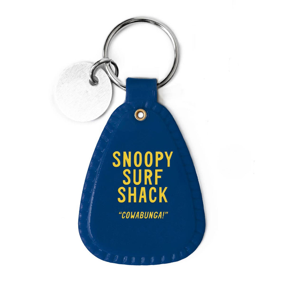 3P4 x Peanuts® - Snoopy Surf Saddle Keychain (Blue)