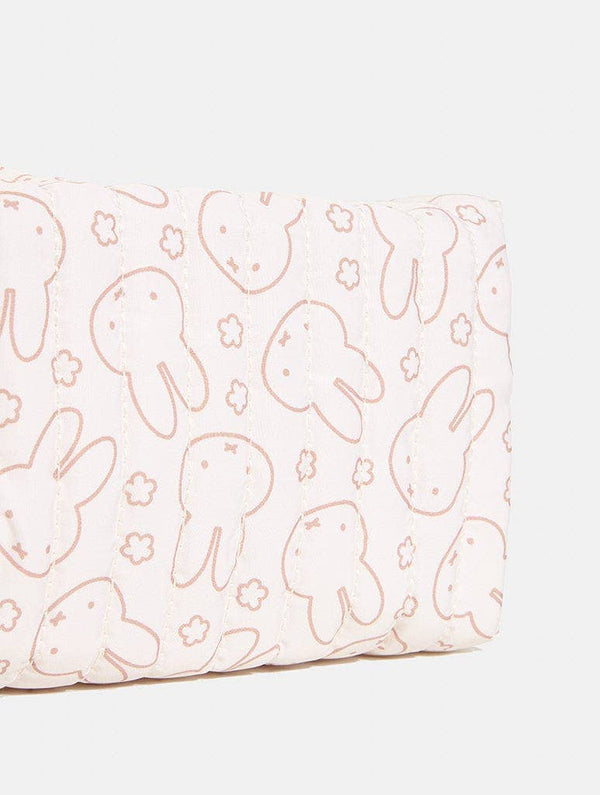 Miffy x Skinnydip Quilted Makeup Bag Set