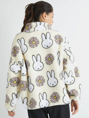 Miffy x Skinnydip Flower Longline Fleece