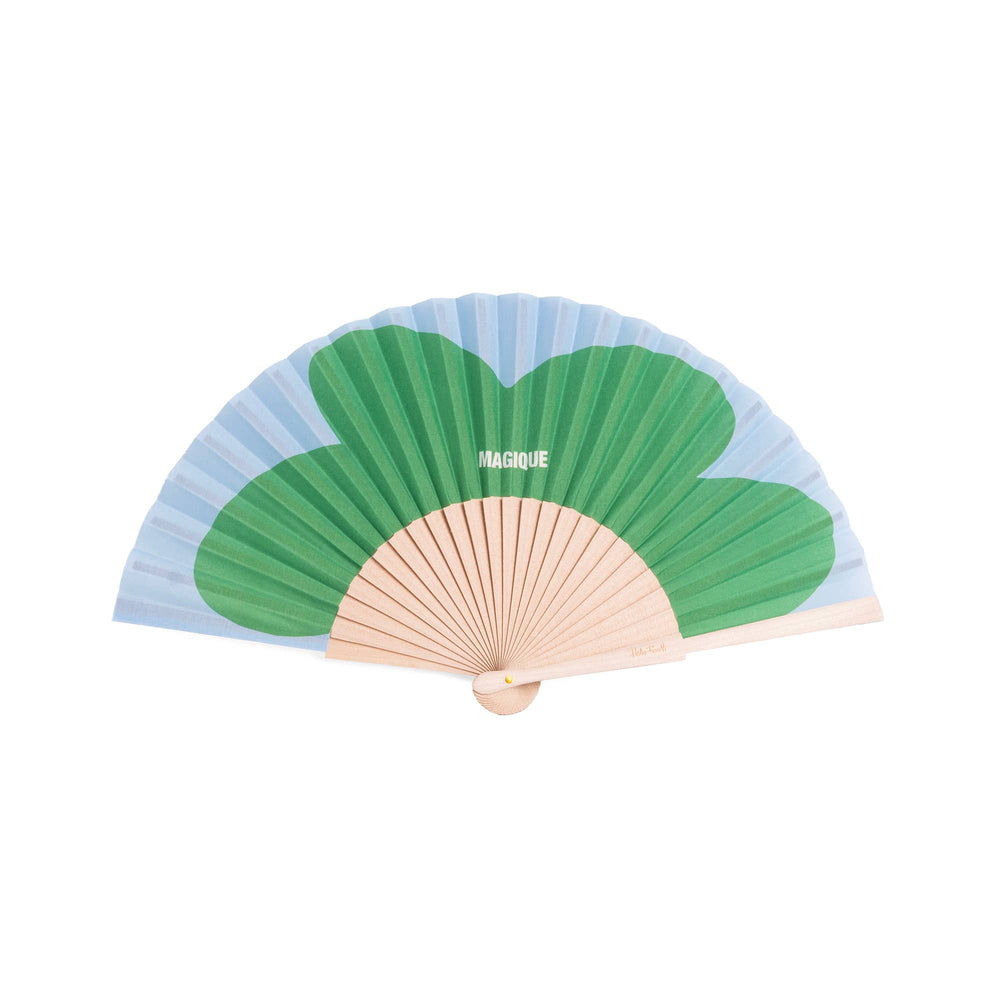 Flower Fan - Green