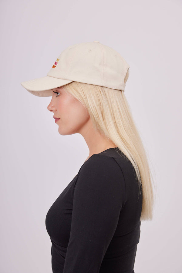 Golden Hour Baseball Cap in Beige