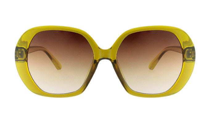 Goldie Kiwi Oversized Sunglasses